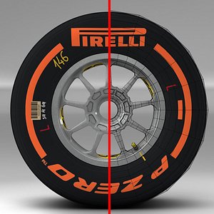 3d pirelli tyre