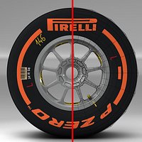 Hard front tyre