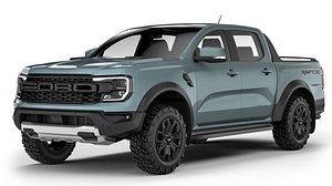 Ford Ranger Raptor 2023 3D model