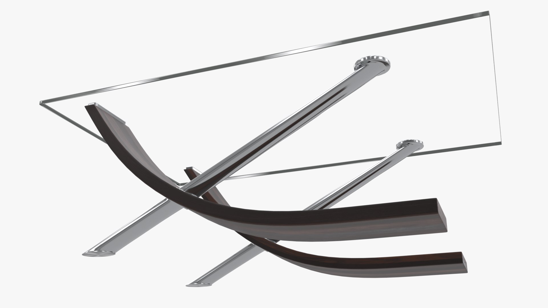 3D Modern Glass Table Model - TurboSquid 1885892
