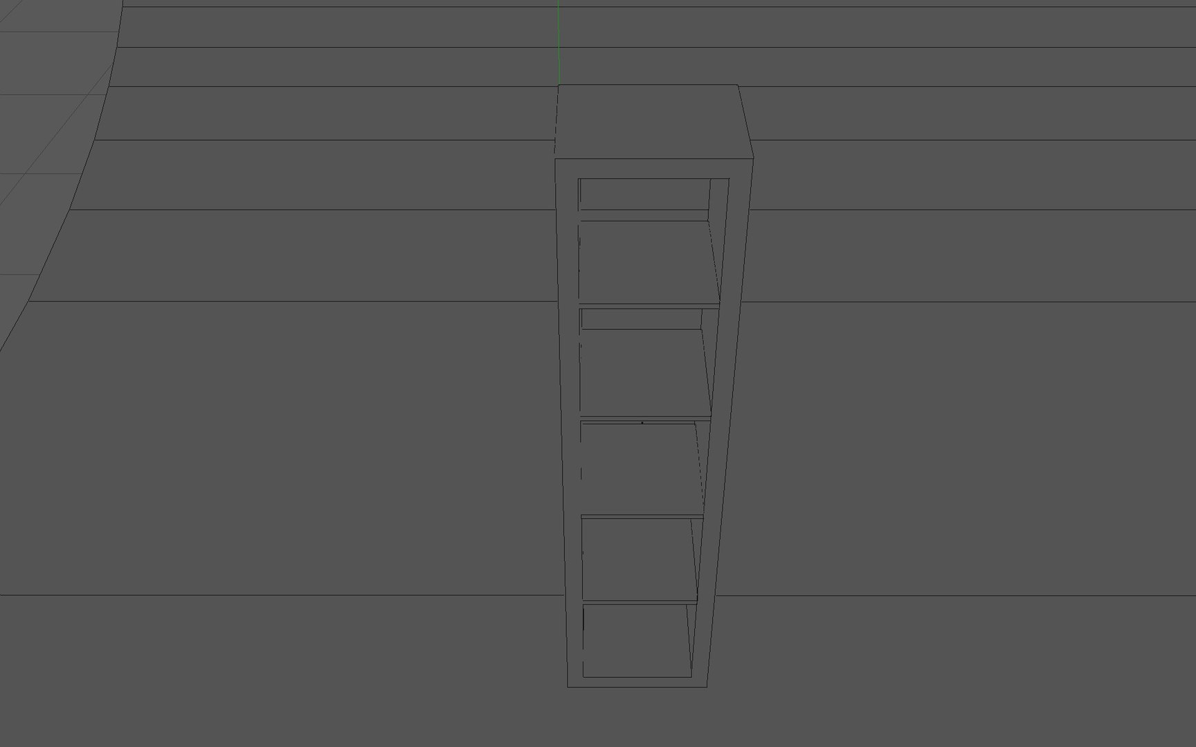 Ikea Expedit 1x5 3d Model