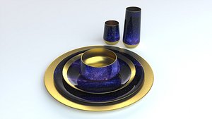 Galaxy Plate Set