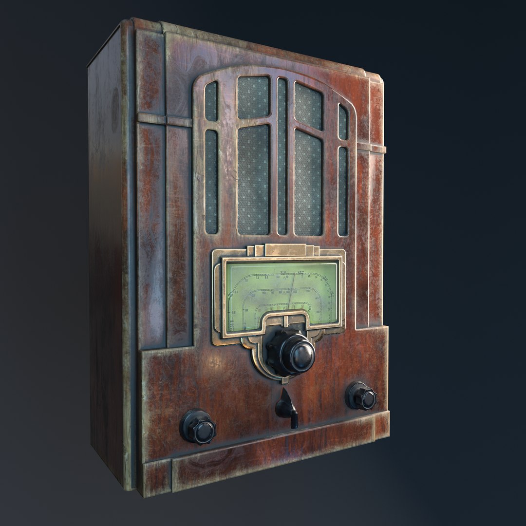Radio Model - TurboSquid 1330216