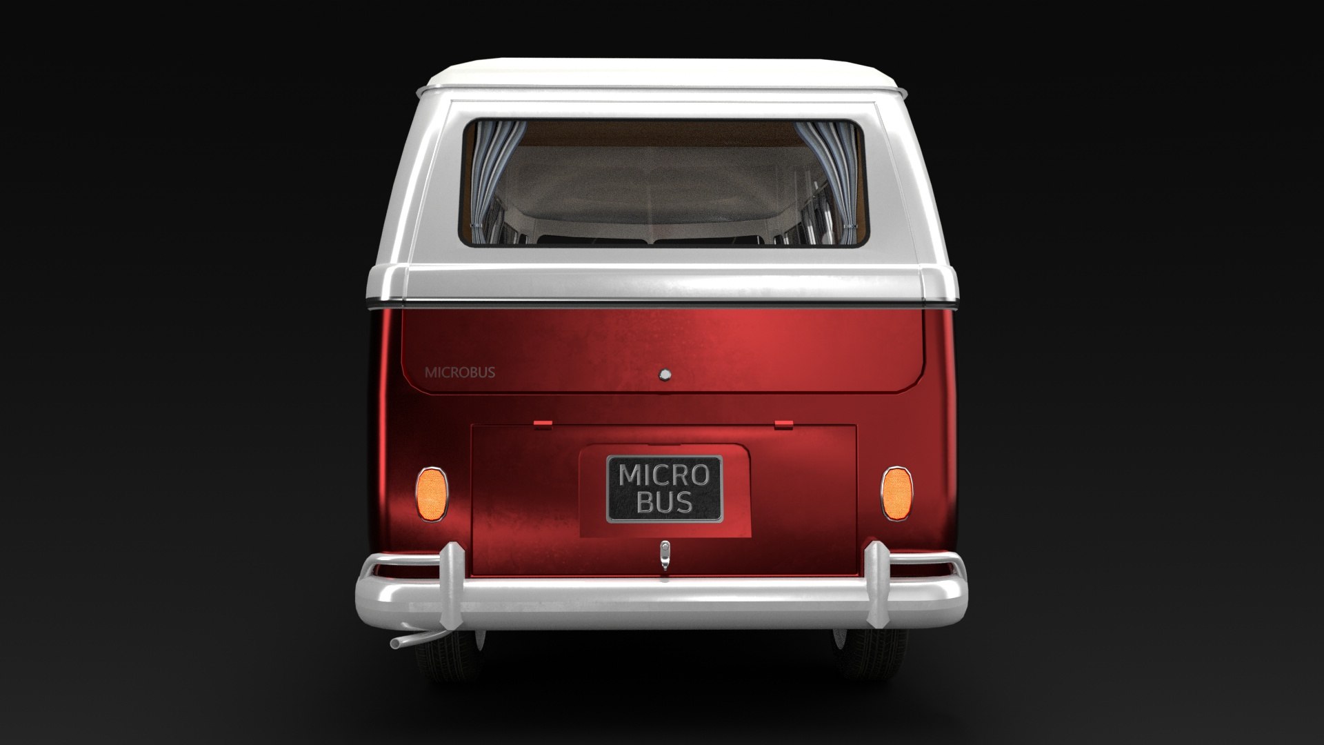 3D Bus Microbus - TurboSquid 1600089