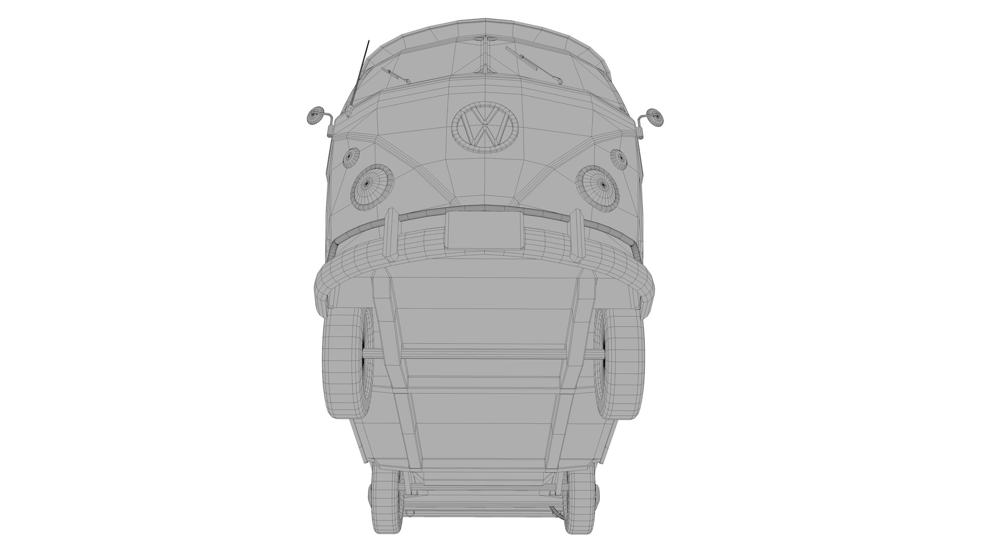 3D Bus Microbus - TurboSquid 1600089