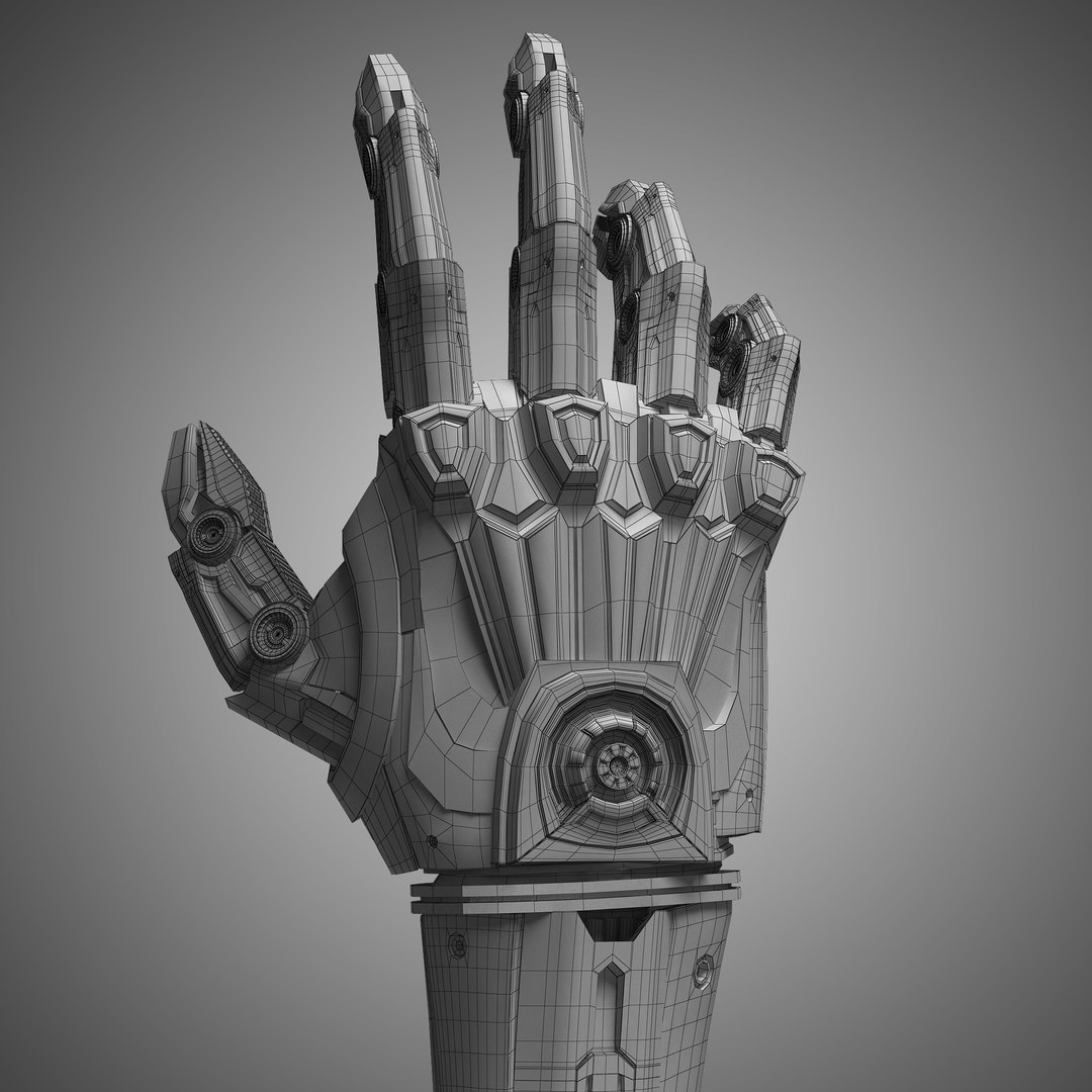 Robot Hand 3D - TurboSquid 1311771