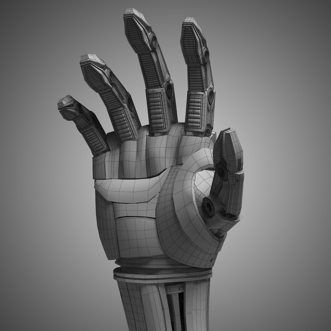 Robot Hand 3D - TurboSquid 1311771