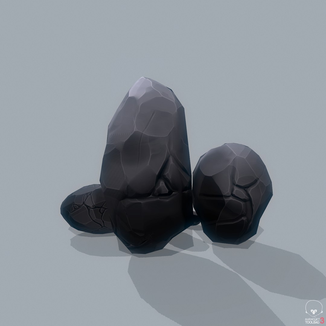 Stylized Rocks Model - TurboSquid 1545843