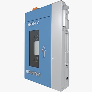 3D Sony TPS-L2 Walkman model