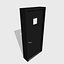 doors metal double 3D model