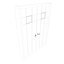 doors metal double 3D model
