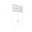 doors metal double 3D model