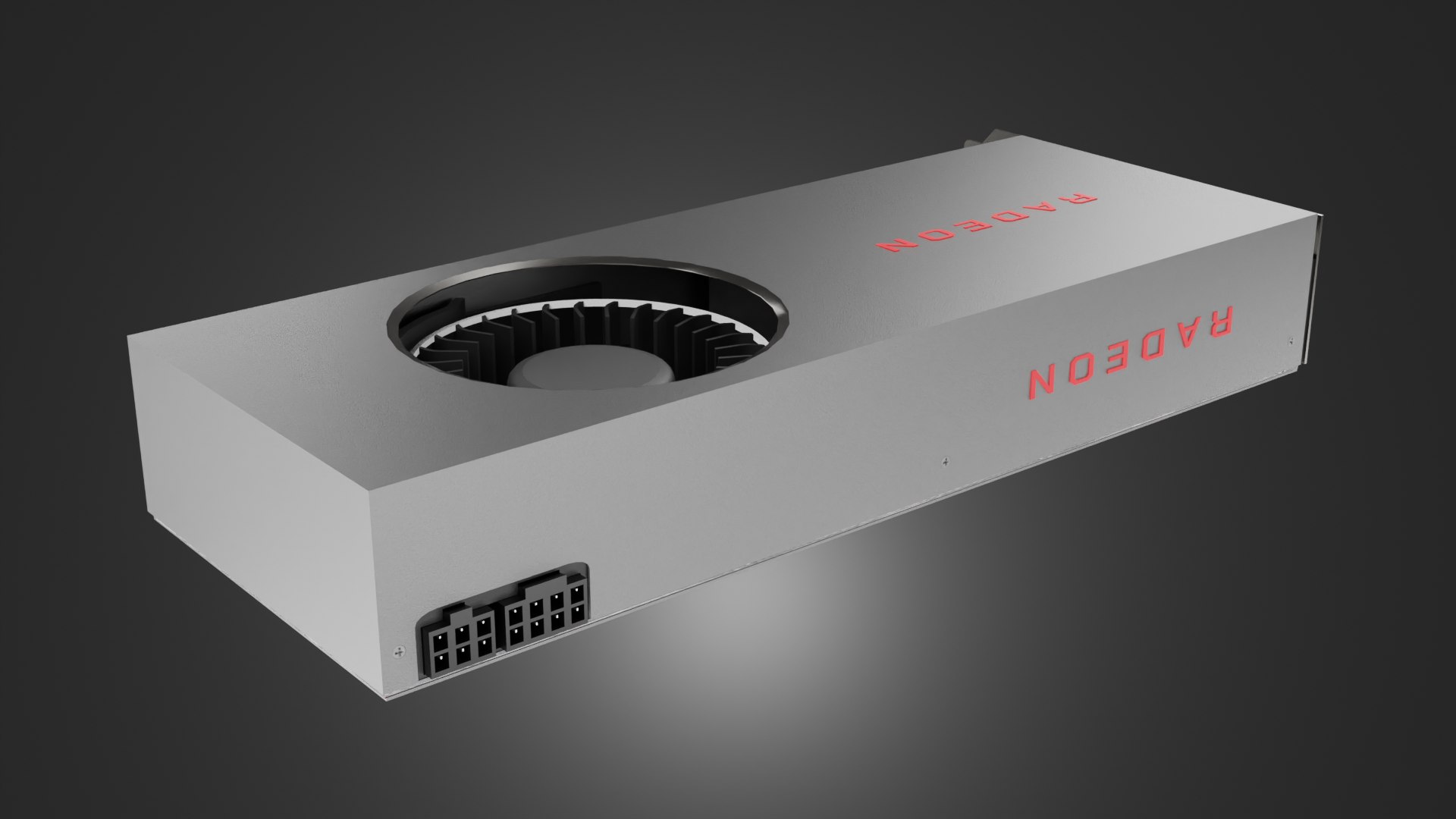 AMD Radeon 5700 3D Model - TurboSquid 2036891