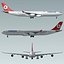 Airbus A340-300 Turkish Airlines