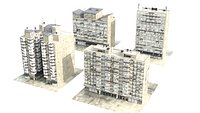 Decayed Urban High-Rise Towers