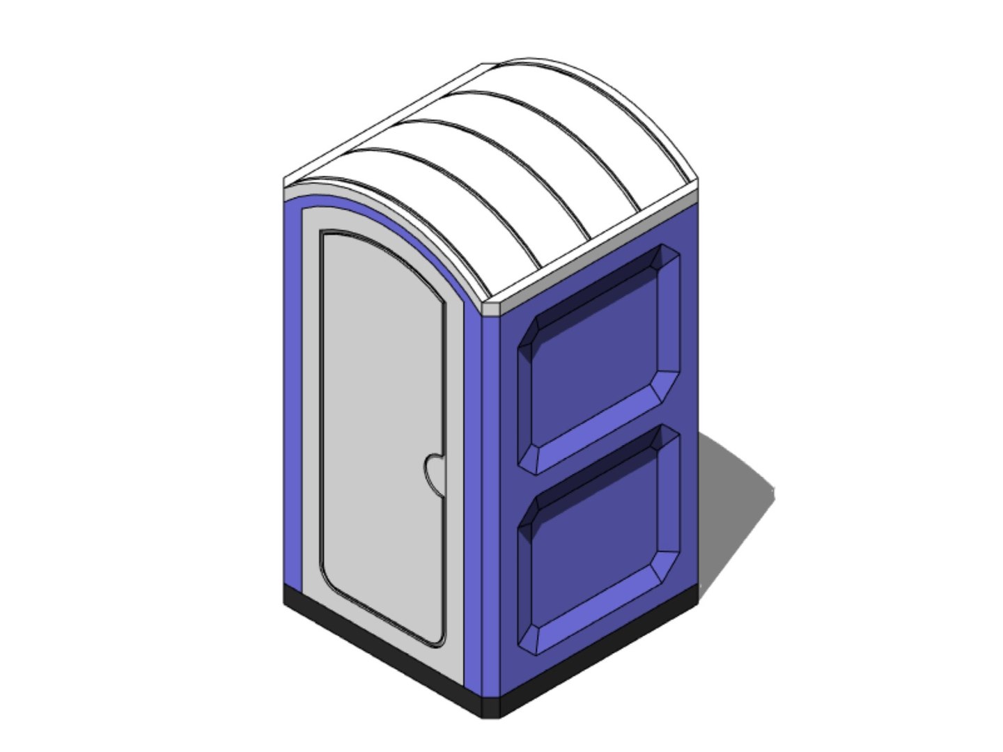 Vaso sanitário portátil Família Revit Modelo 3D TurboSquid 1823138