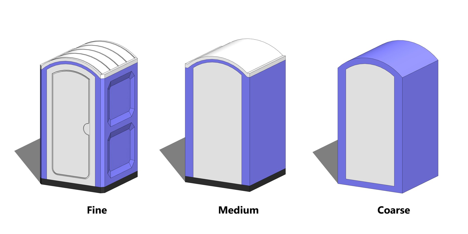 3D Portable Toilet - Revit Family Model - TurboSquid 1823138