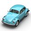 retro volkswagen cars 3d 3ds