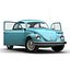 retro volkswagen cars 3d 3ds