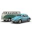 retro volkswagen cars 3d 3ds