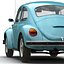 retro volkswagen cars 3d 3ds