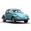 retro volkswagen cars 3d 3ds
