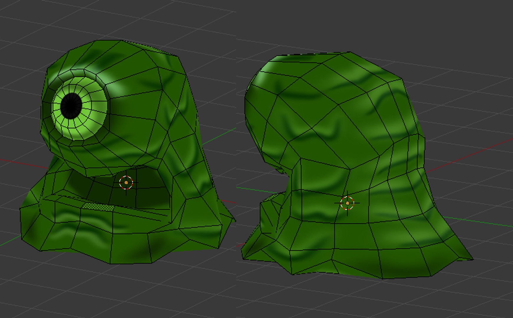 3d Cartoon Monster Model