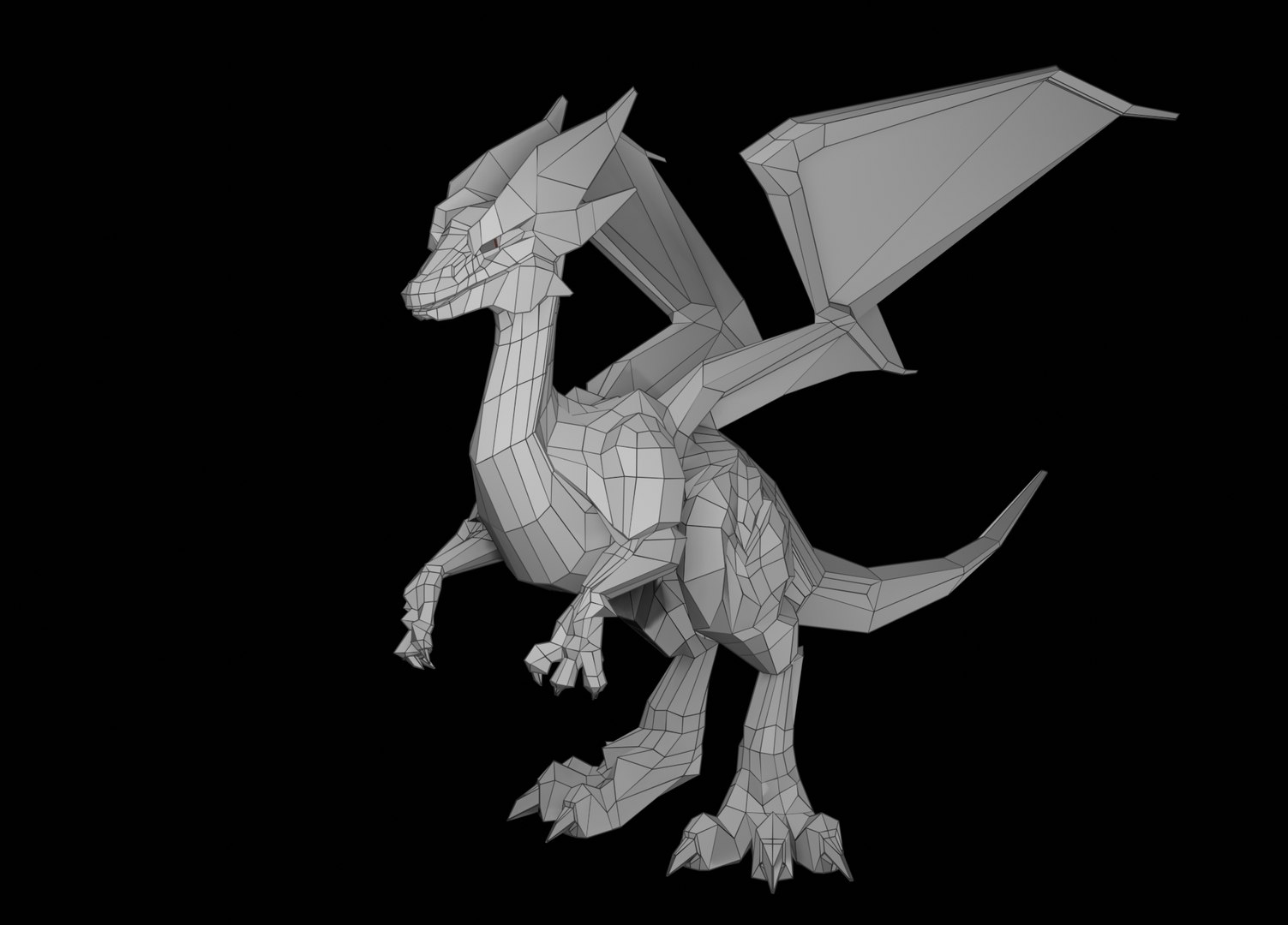 3D rigged dragon - TurboSquid 1546263