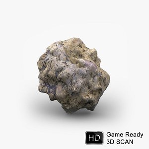 3d concrete rubble model