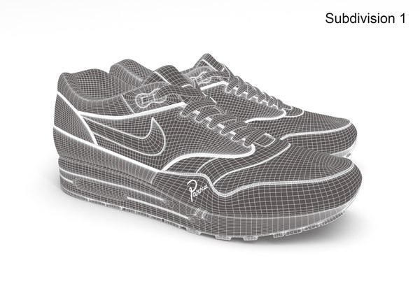 nike air 3d model