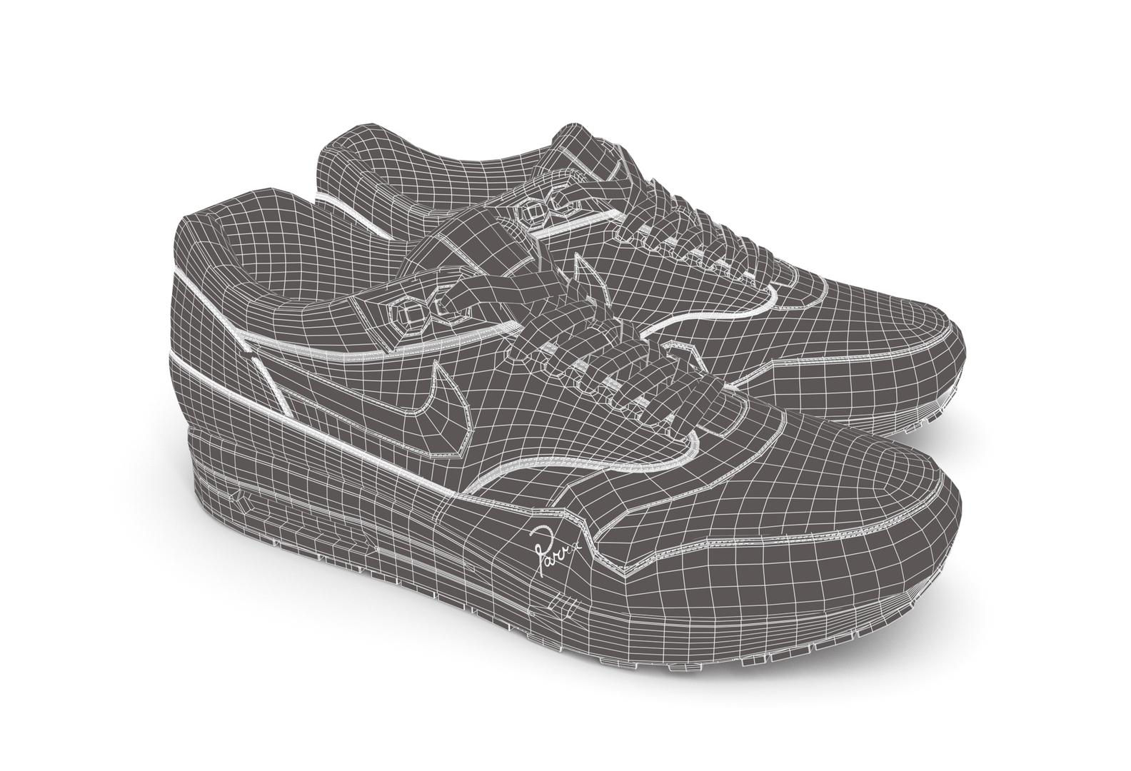 nike air 3d model
