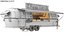 3D Three Detailed Food Trucks