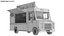 3D Three Detailed Food Trucks