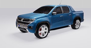 Volkswagen Amarok v6 2023 3D model