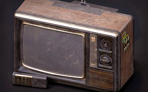 old tv 3D model