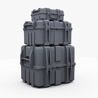 MILITARY CASE SET SMALL-MEDIUM -LARGE