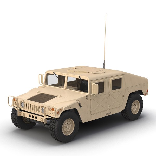 humvee desert 3d 3ds