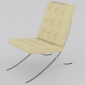3d 3ds barcelona chair