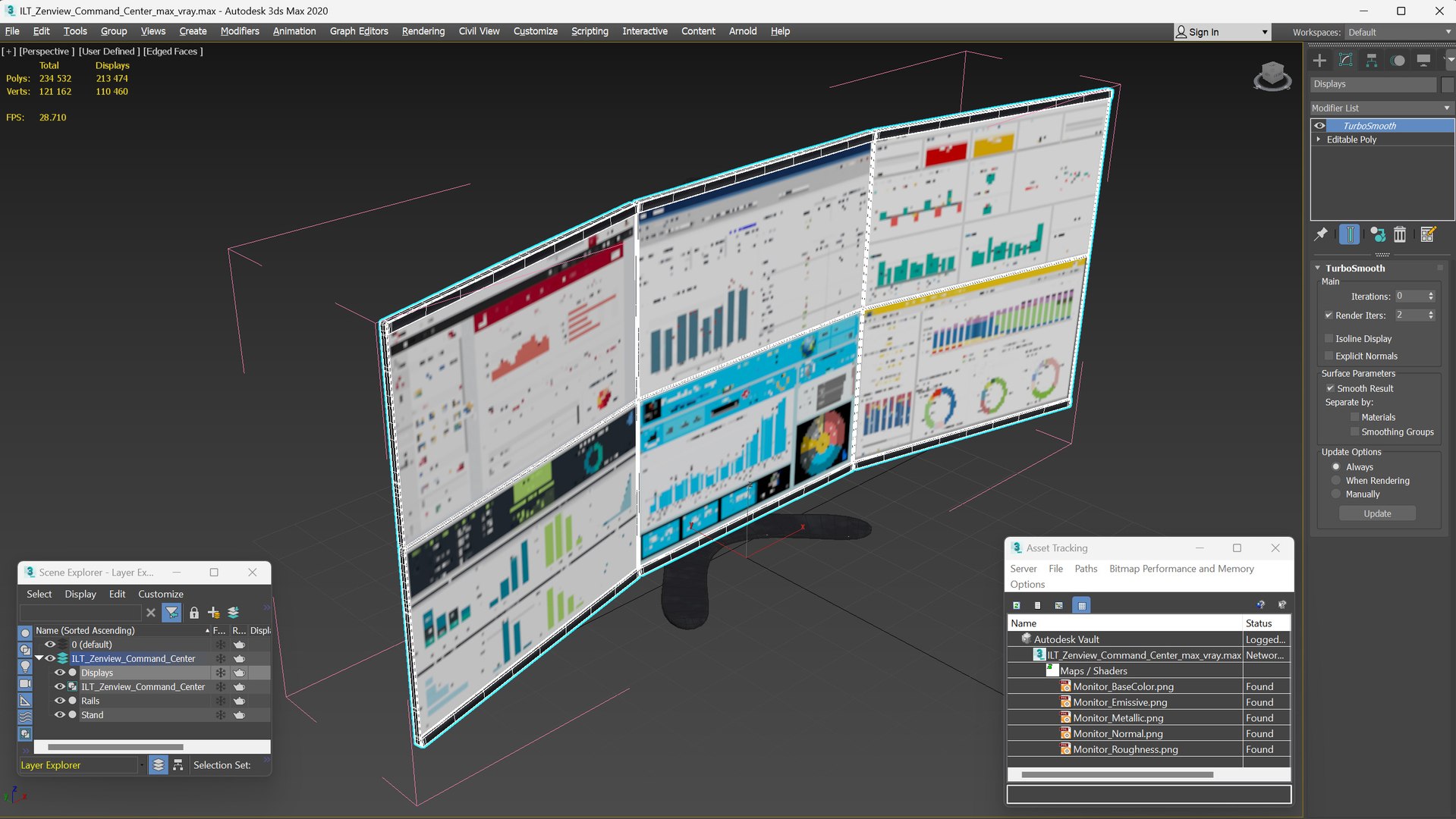 ILT Zenview Command Center 3D Model - TurboSquid 2371601