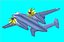 Yak-44 (Rev) AEW 항공기 솔리드 어셈블리 모델