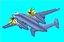 Yak-44 (Rev) AEW 항공기 솔리드 어셈블리 모델