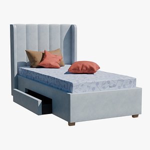 Modern Single Bed model