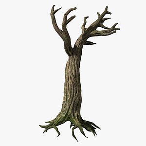 spooky tree 3d model
