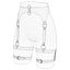 BDSM Leather Hips Belt Portupeya Harness