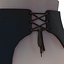 BDSM Leather Hips Belt Portupeya Harness