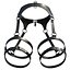 BDSM Leather Hips Belt Portupeya Harness