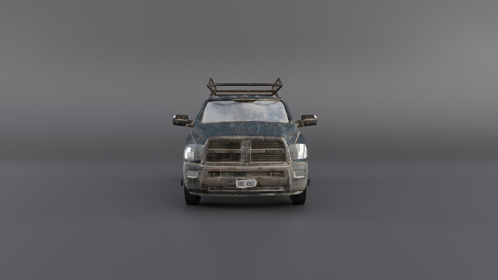 Abandoned Dodge Ram 1500 3D Model - TurboSquid 2230355