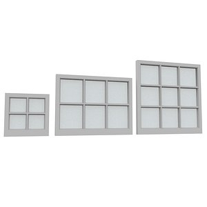 3D Window Framework model