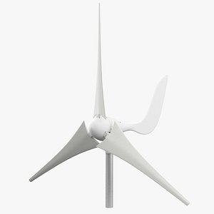 Home Wind Turbine 3D