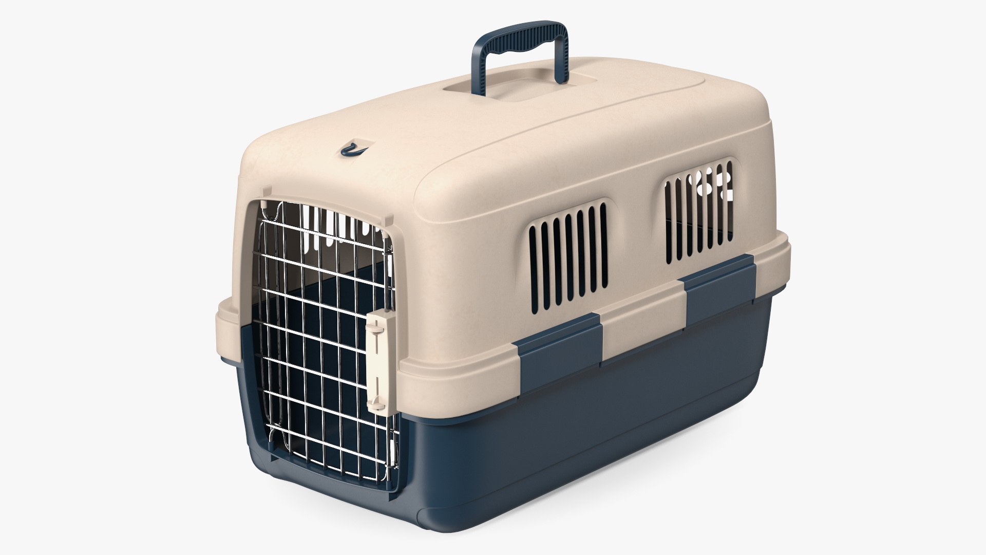 Plastic Dog Kennel 3D model preview